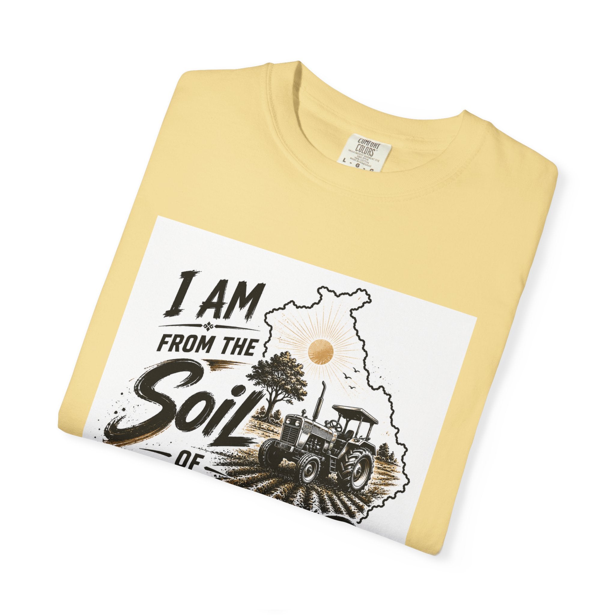 Punjab Pride T-Shirt — "I Am From the Soil of Punjab" Graphic Tee