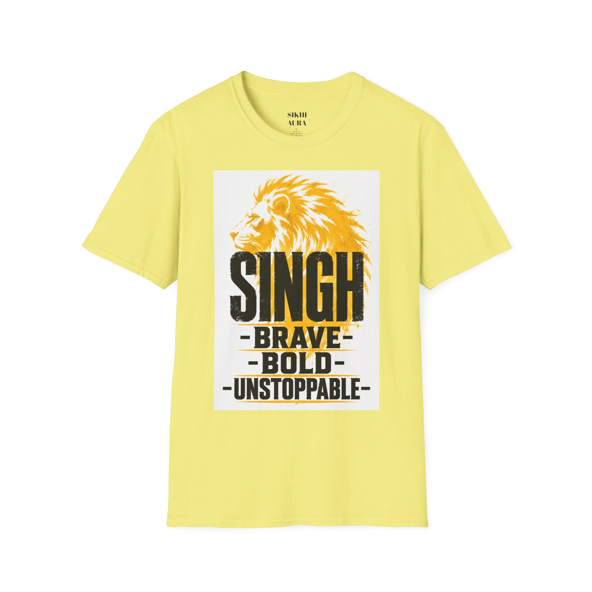 a Sikh Graphic Softstyle T-Shirt