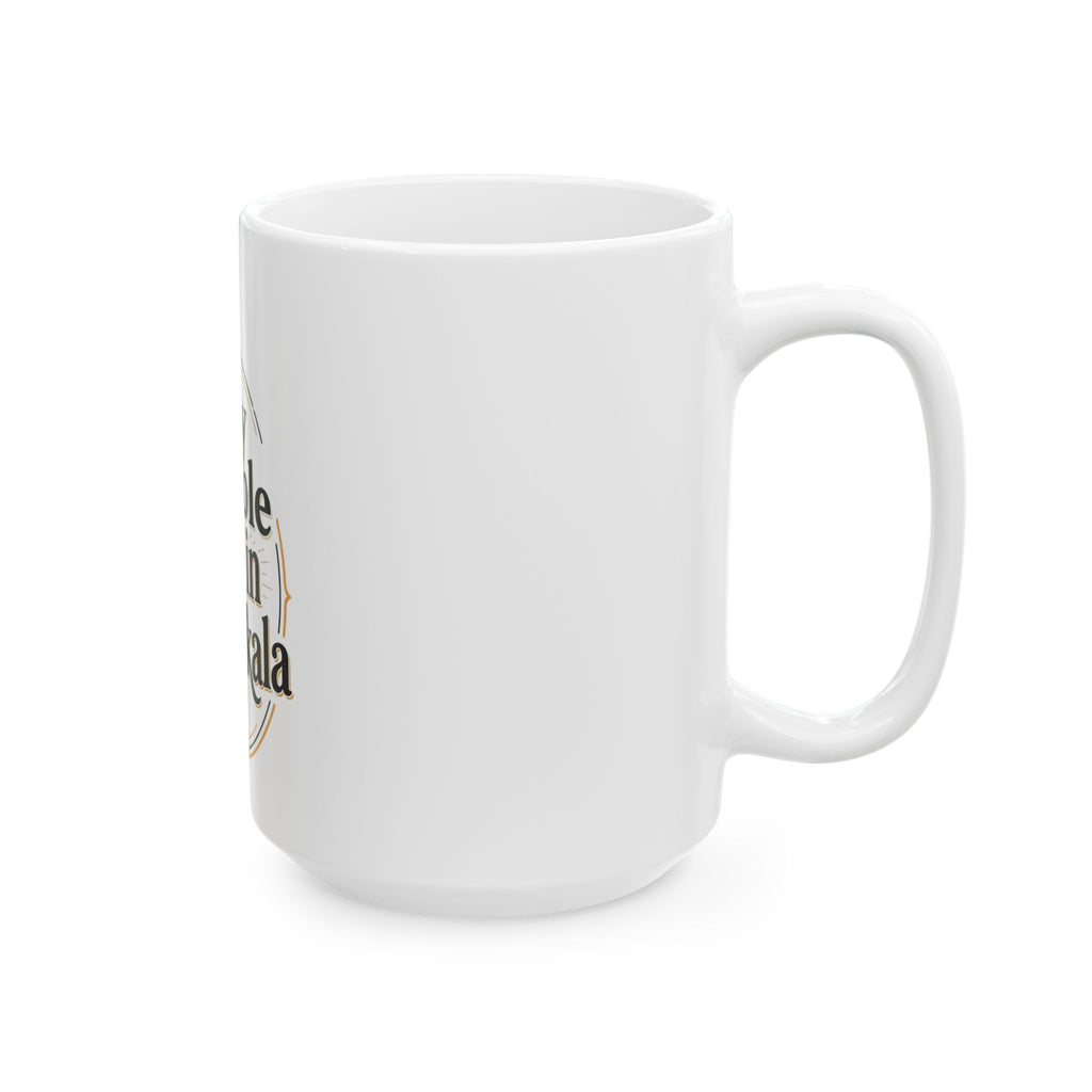 Stay Humble Stay in Chardikala Ceramic Mug — Inspirational Punjabi Sikh Coffee Tea Cup (11oz, 15oz)