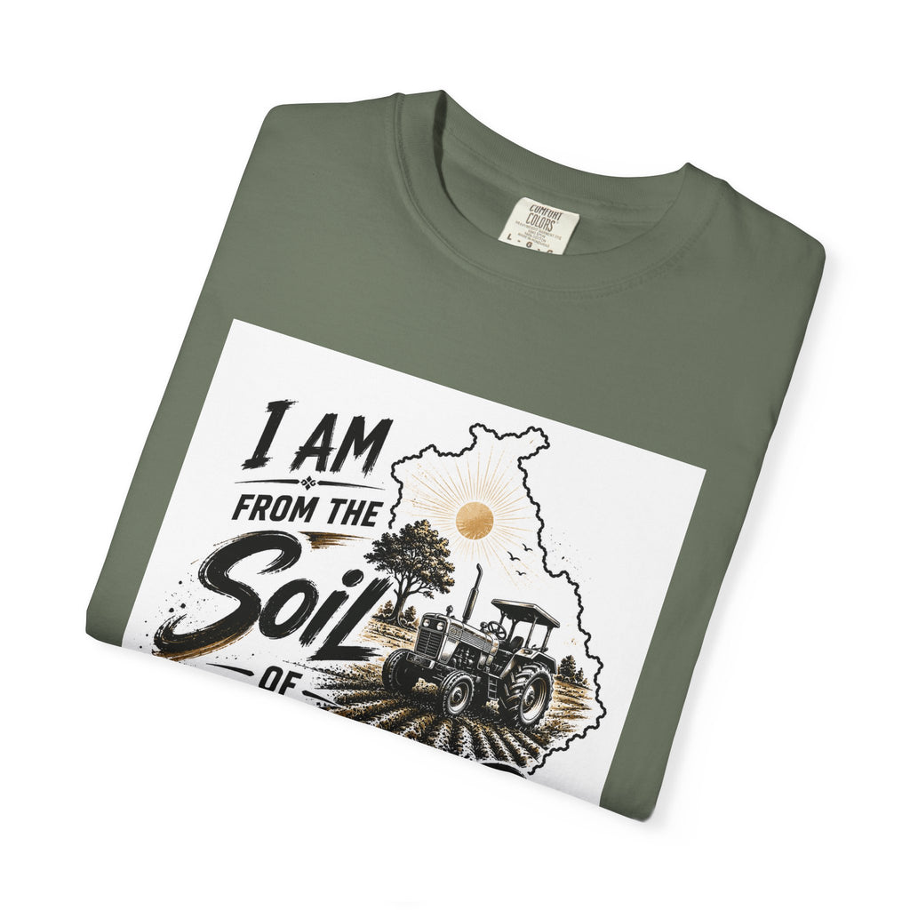 Punjab Pride T-Shirt — "I Am From the Soil of Punjab" Graphic Tee