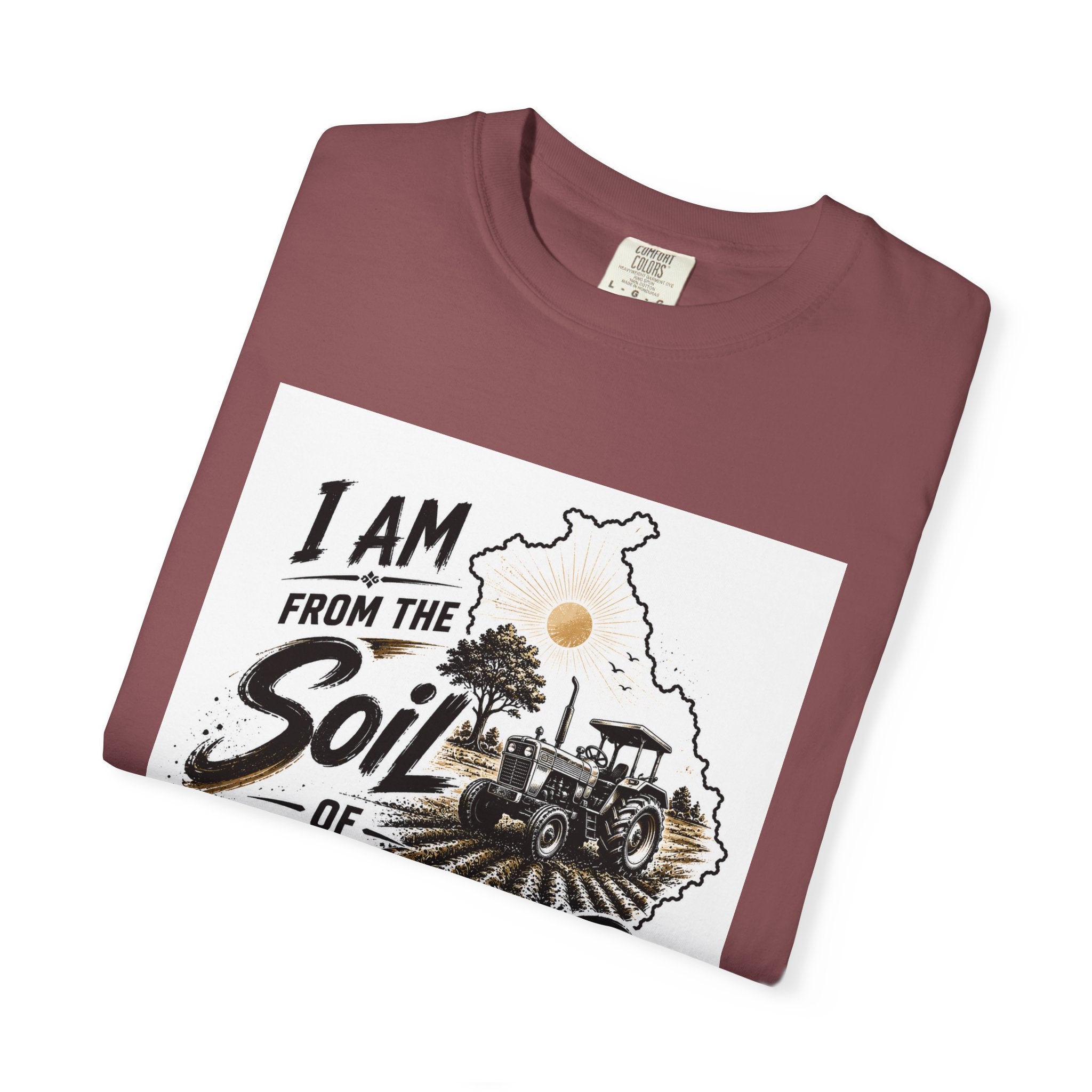 Punjab Pride T-Shirt — "I Am From the Soil of Punjab" Graphic Tee