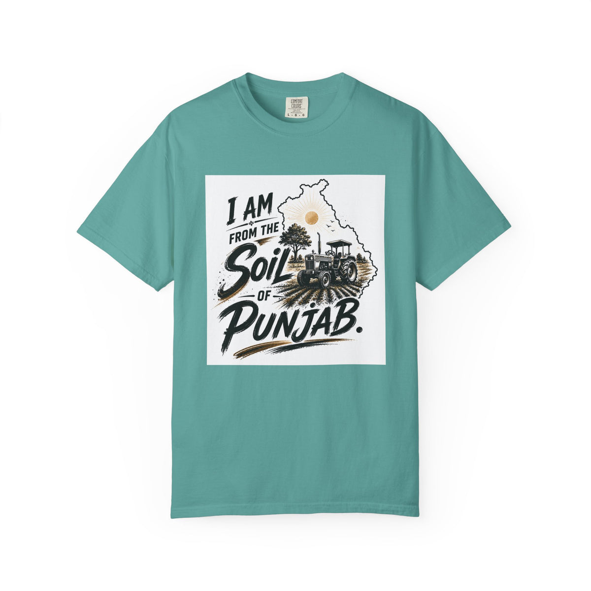Punjab Pride T-Shirt — "I Am From the Soil of Punjab" Graphic Tee