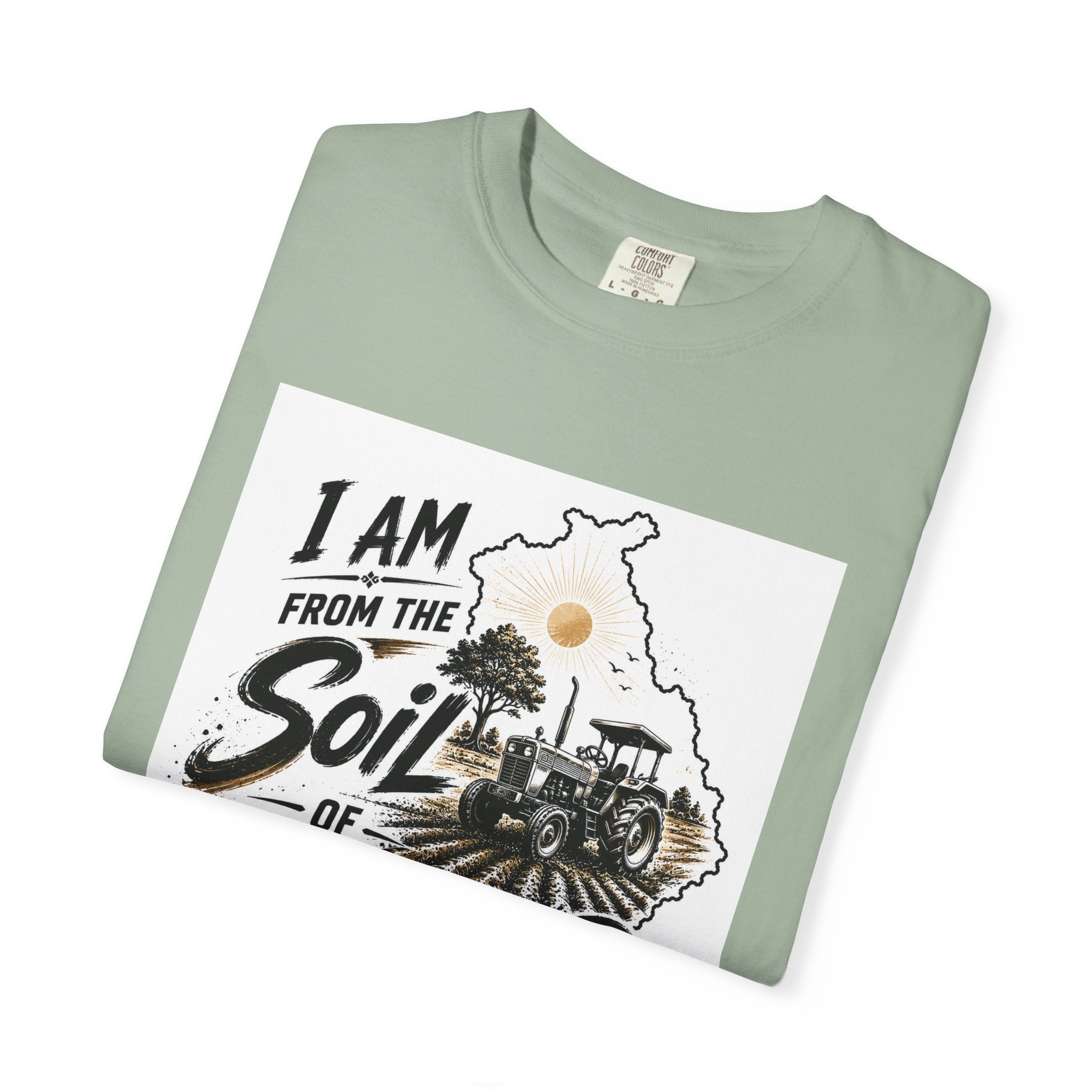 Punjab Pride T-Shirt — "I Am From the Soil of Punjab" Graphic Tee