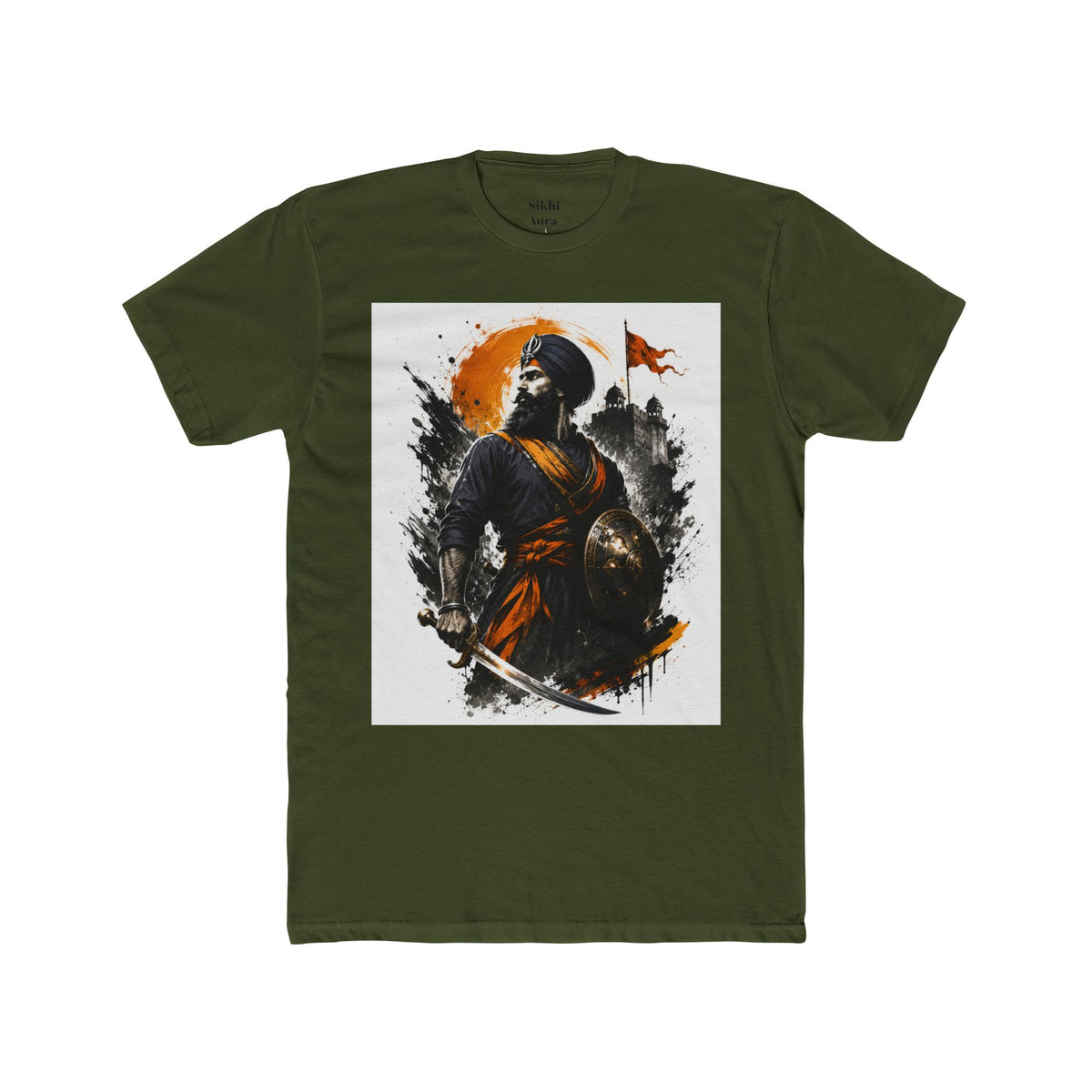 A Warrior Graphic - Cotton Crew