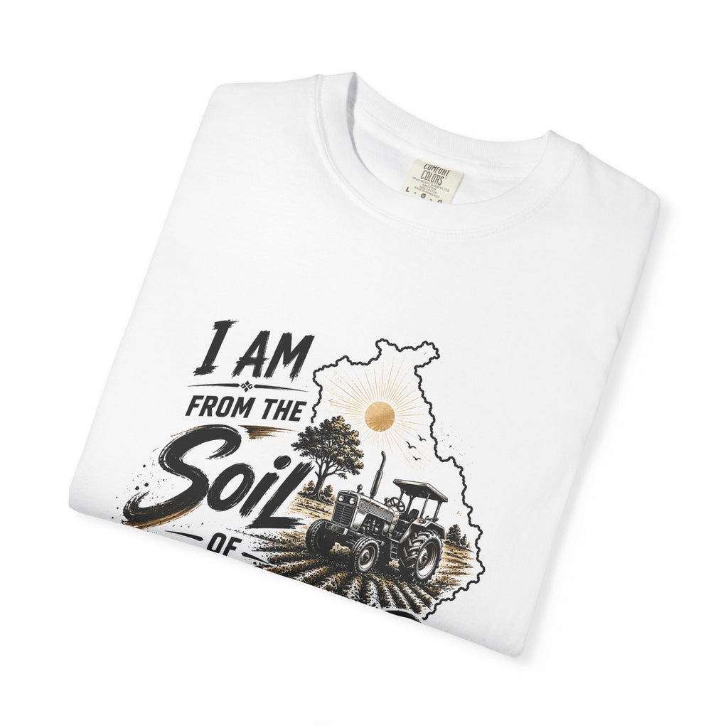 Punjab Pride T-Shirt — "I Am From the Soil of Punjab" Graphic Tee