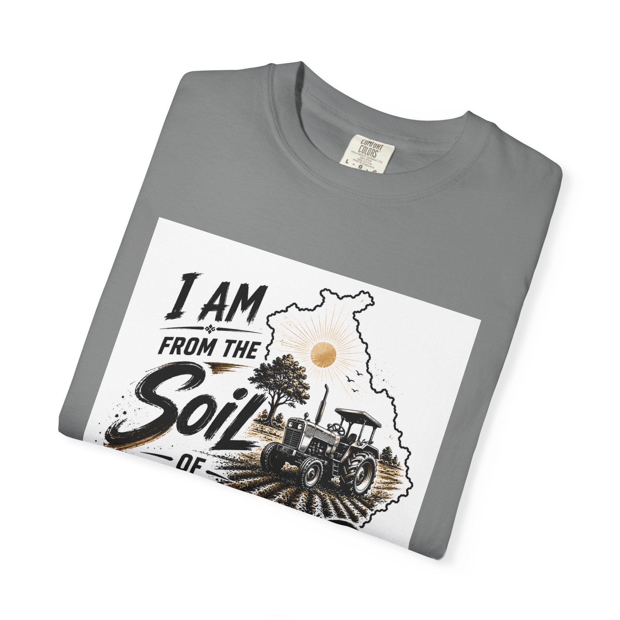 Punjab Pride T-Shirt — "I Am From the Soil of Punjab" Graphic Tee