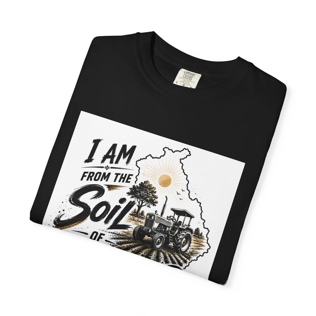 Punjab Pride T-Shirt — "I Am From the Soil of Punjab" Graphic Tee
