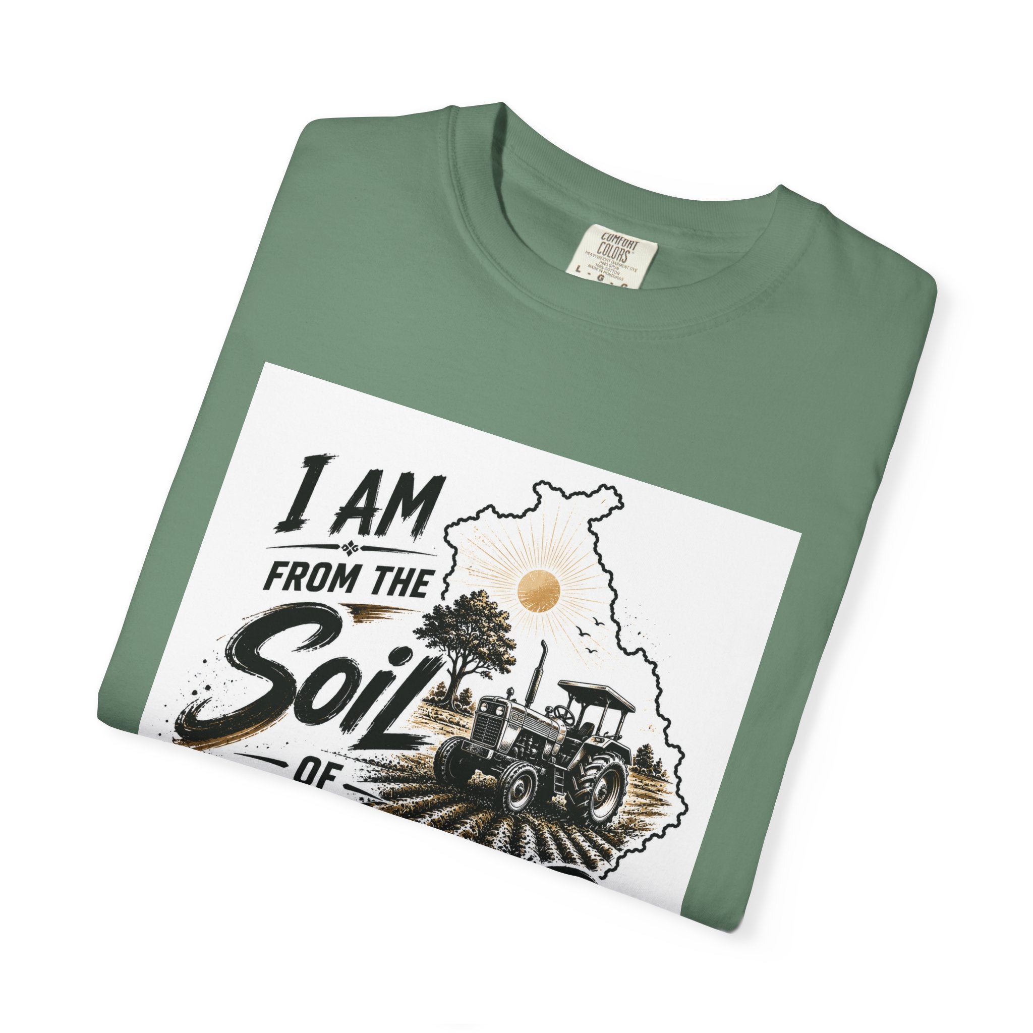 Punjab Pride T-Shirt — "I Am From the Soil of Punjab" Graphic Tee