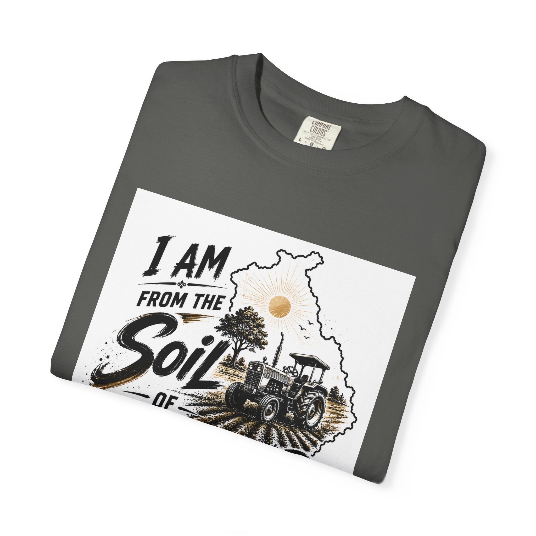 Punjab Pride T-Shirt — "I Am From the Soil of Punjab" Graphic Tee