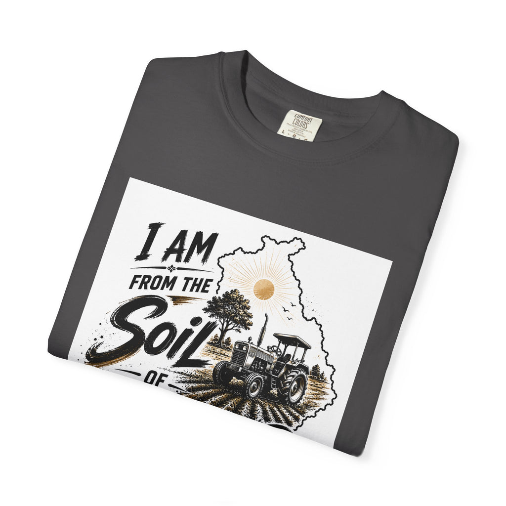 Punjab Pride T-Shirt — "I Am From the Soil of Punjab" Graphic Tee