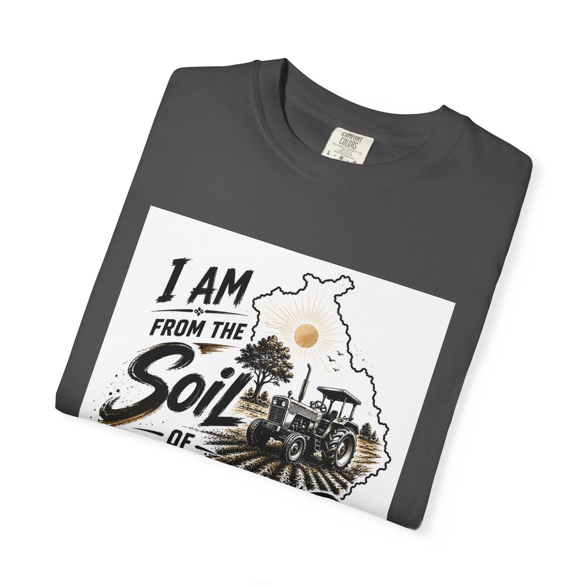 Punjab Pride T-Shirt — "I Am From the Soil of Punjab" Graphic Tee
