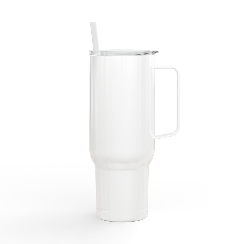 Engraved 40oz Insulated Tumbler with Lid & Handle — Coastal Adventure Design