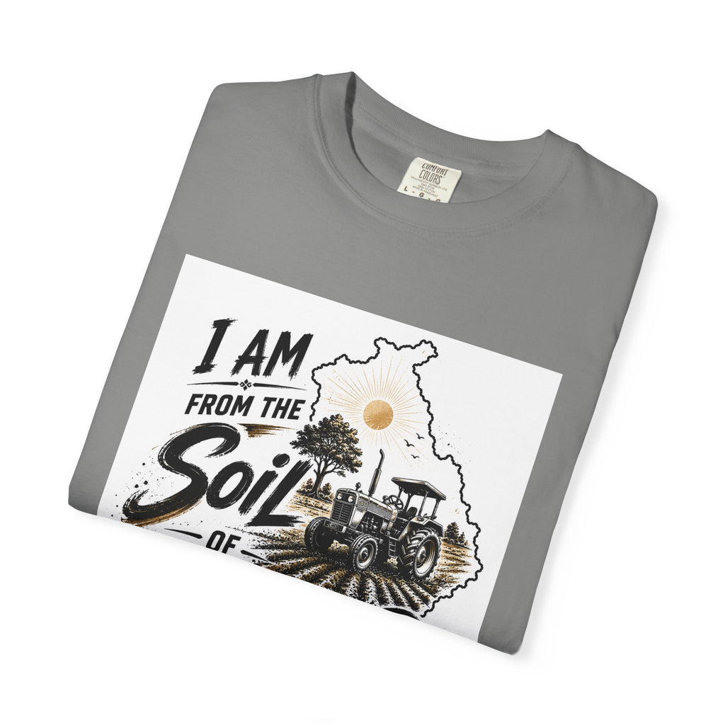 Punjab Pride T-Shirt — "I Am From the Soil of Punjab" Graphic Tee