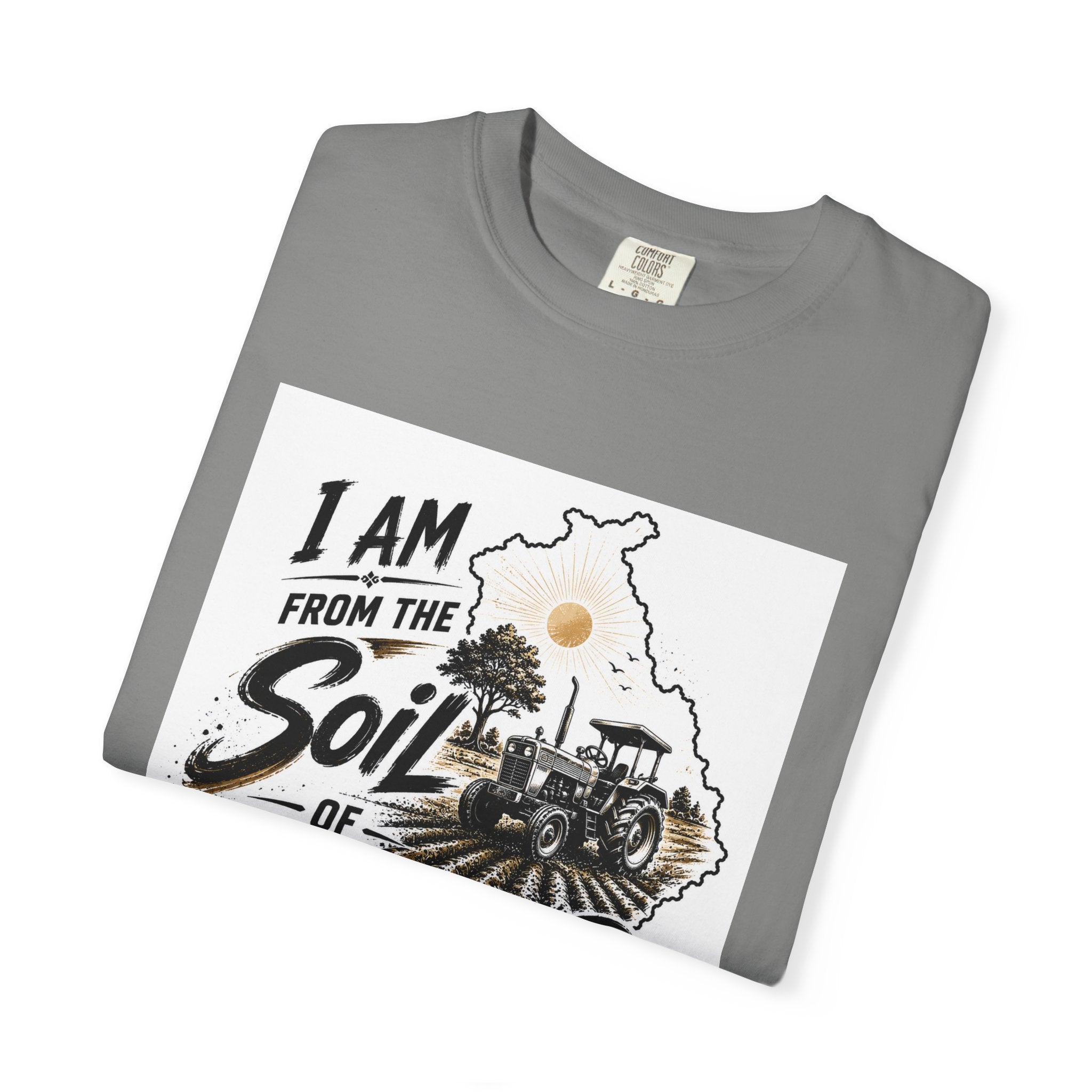 Punjab Pride T-Shirt — "I Am From the Soil of Punjab" Graphic Tee