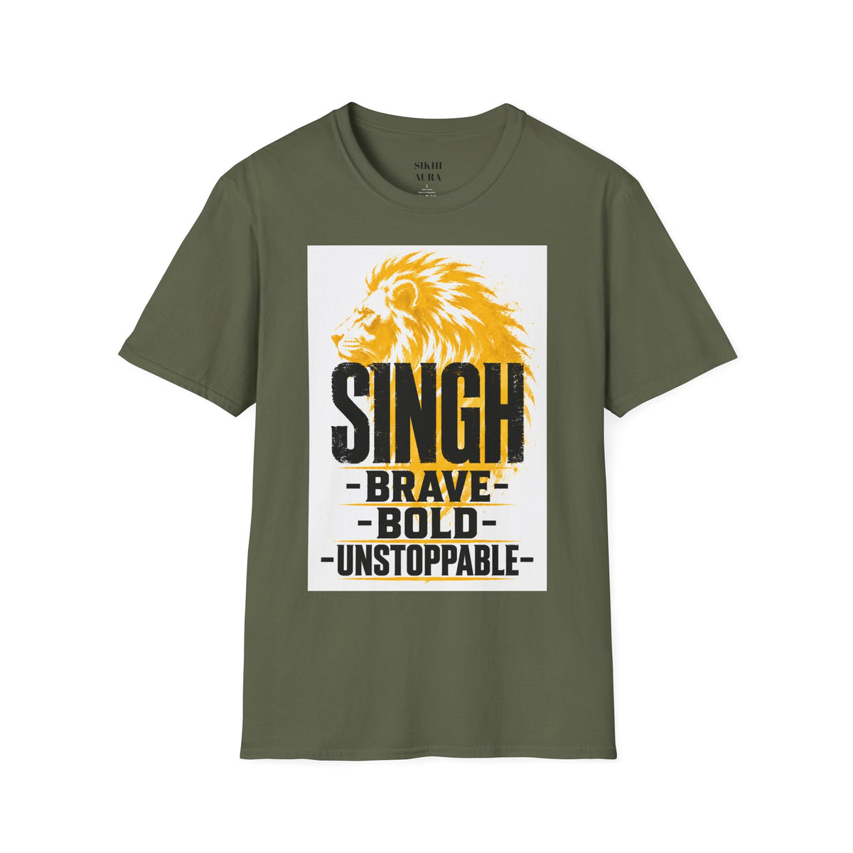 a Sikh Graphic Softstyle T-Shirt