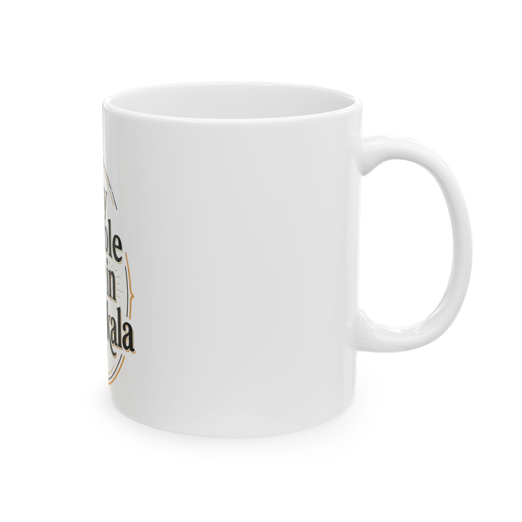 Stay Humble Stay in Chardikala Ceramic Mug — Inspirational Punjabi Sikh Coffee Tea Cup (11oz, 15oz)