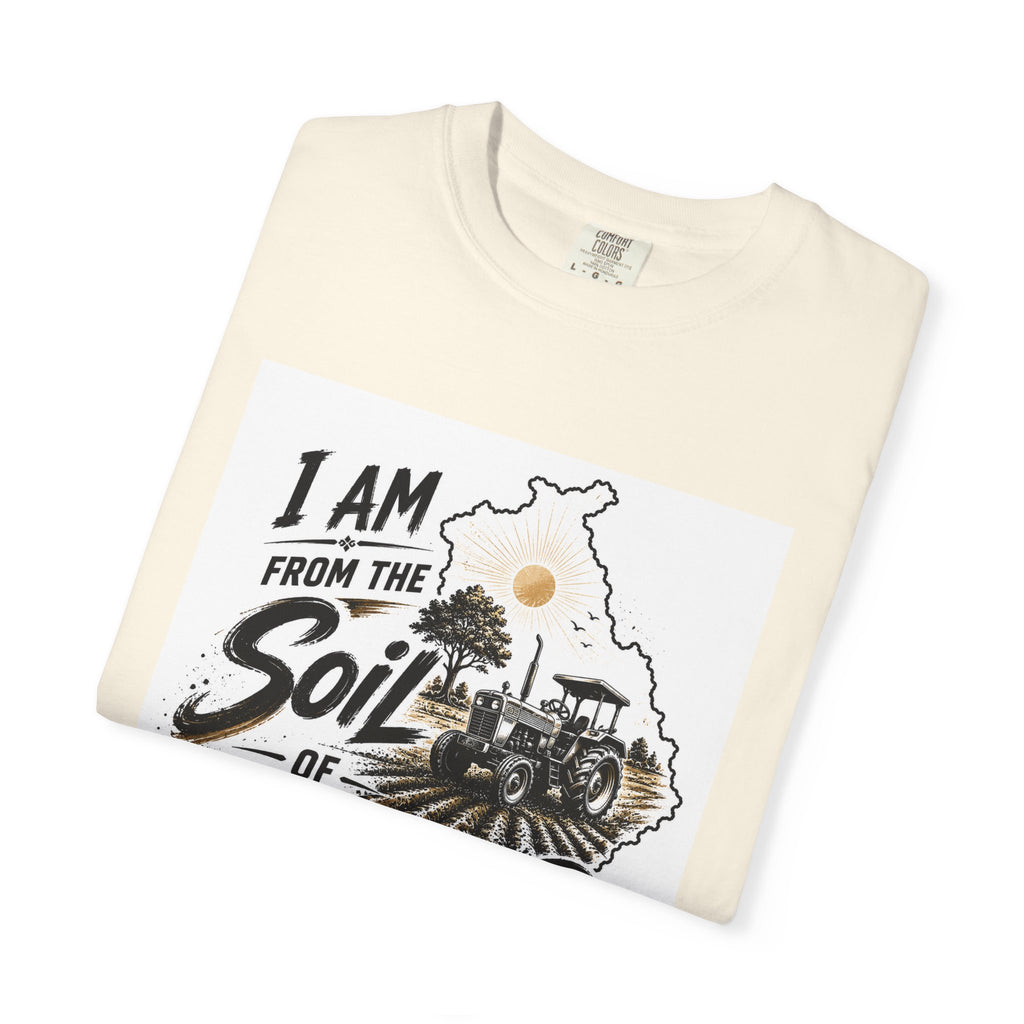 Punjab Pride T-Shirt — "I Am From the Soil of Punjab" Graphic Tee