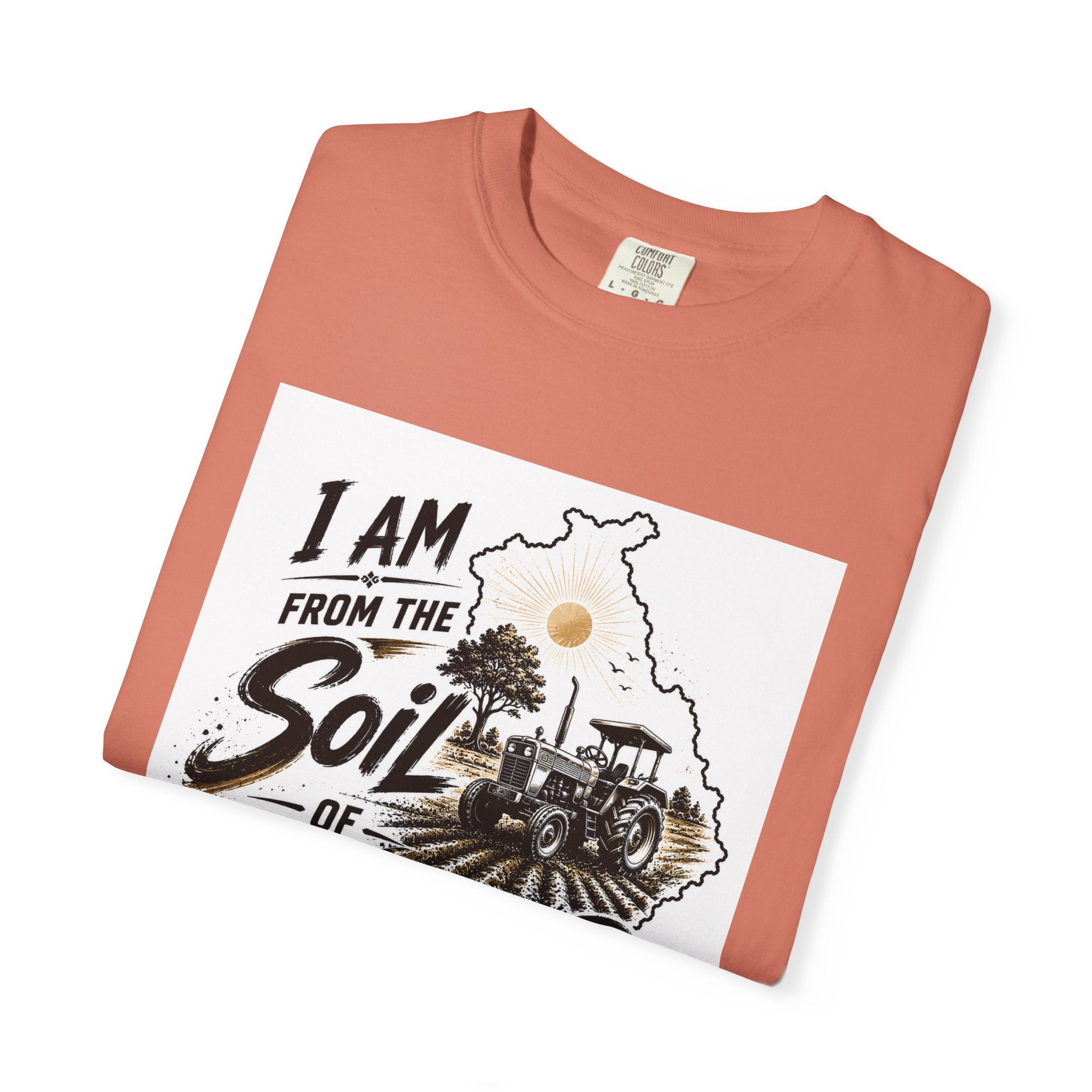 Punjab Pride T-Shirt — "I Am From the Soil of Punjab" Graphic Tee