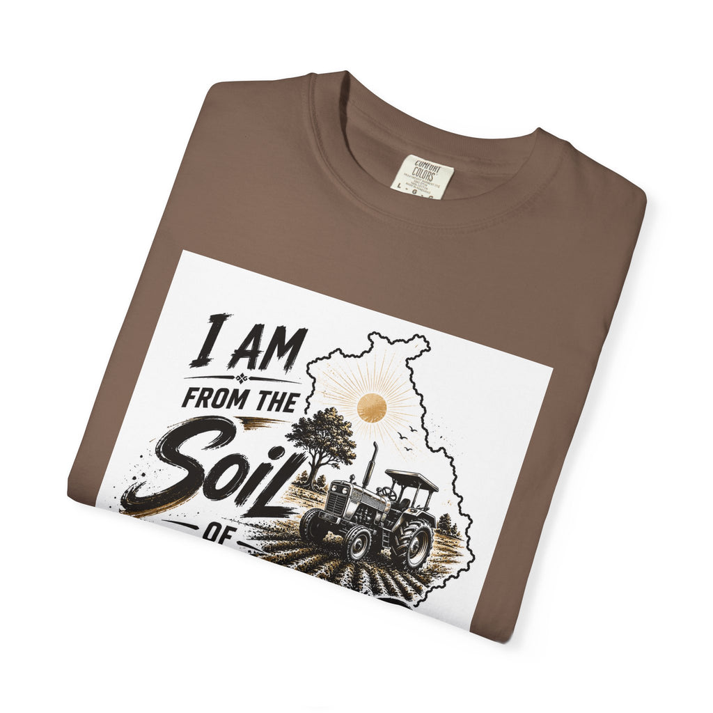 Punjab Pride T-Shirt — "I Am From the Soil of Punjab" Graphic Tee